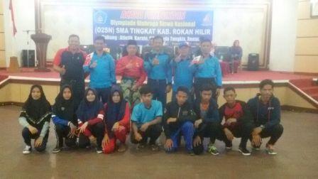  Diikuti 105 Siswa, Kadisdikbud Buka O2SN Tingkat SMA Kabupaten Rohil